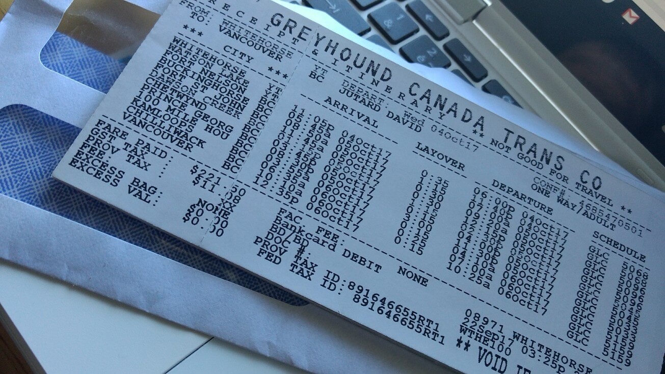 Ticket bus