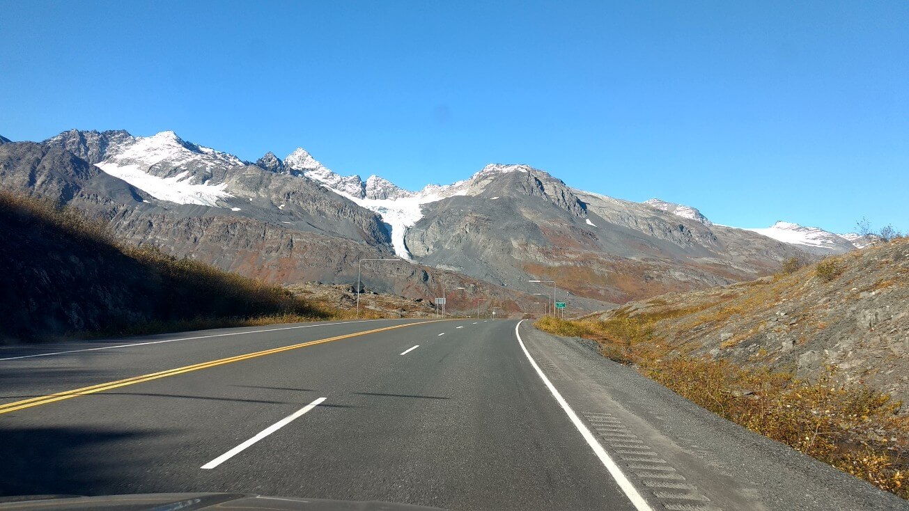 en route vers Valdez