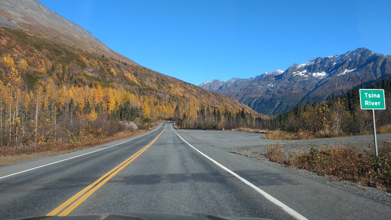 en route vers Valdez