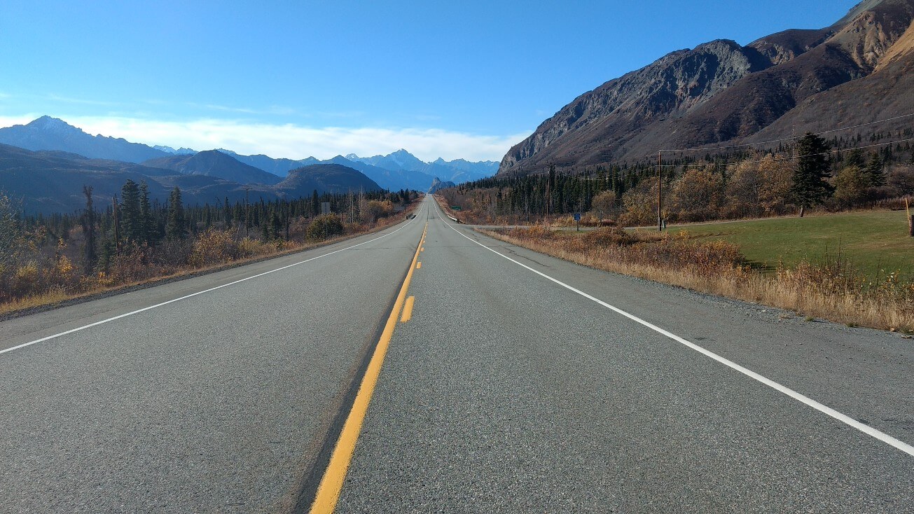 Sur la route