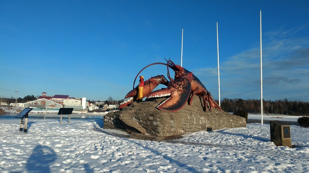 Le homard géant de Shediac