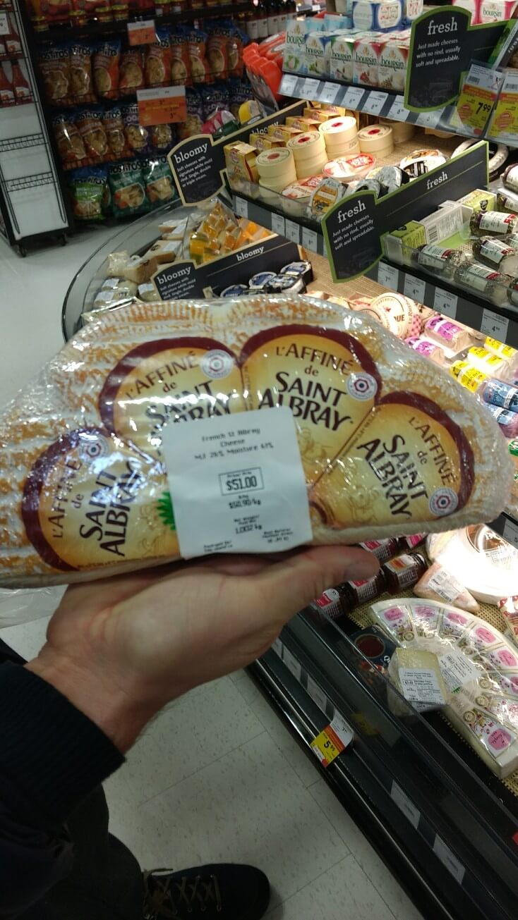 Fromage hors de prix