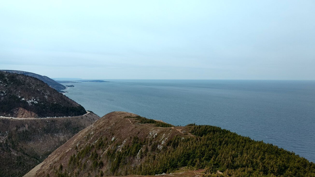 Vue depuis la randonnée Skyline