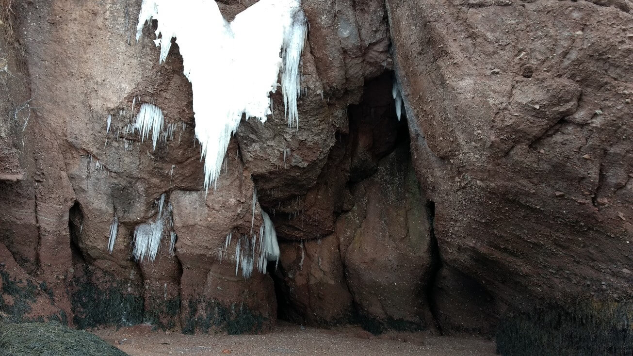Les stalactites !