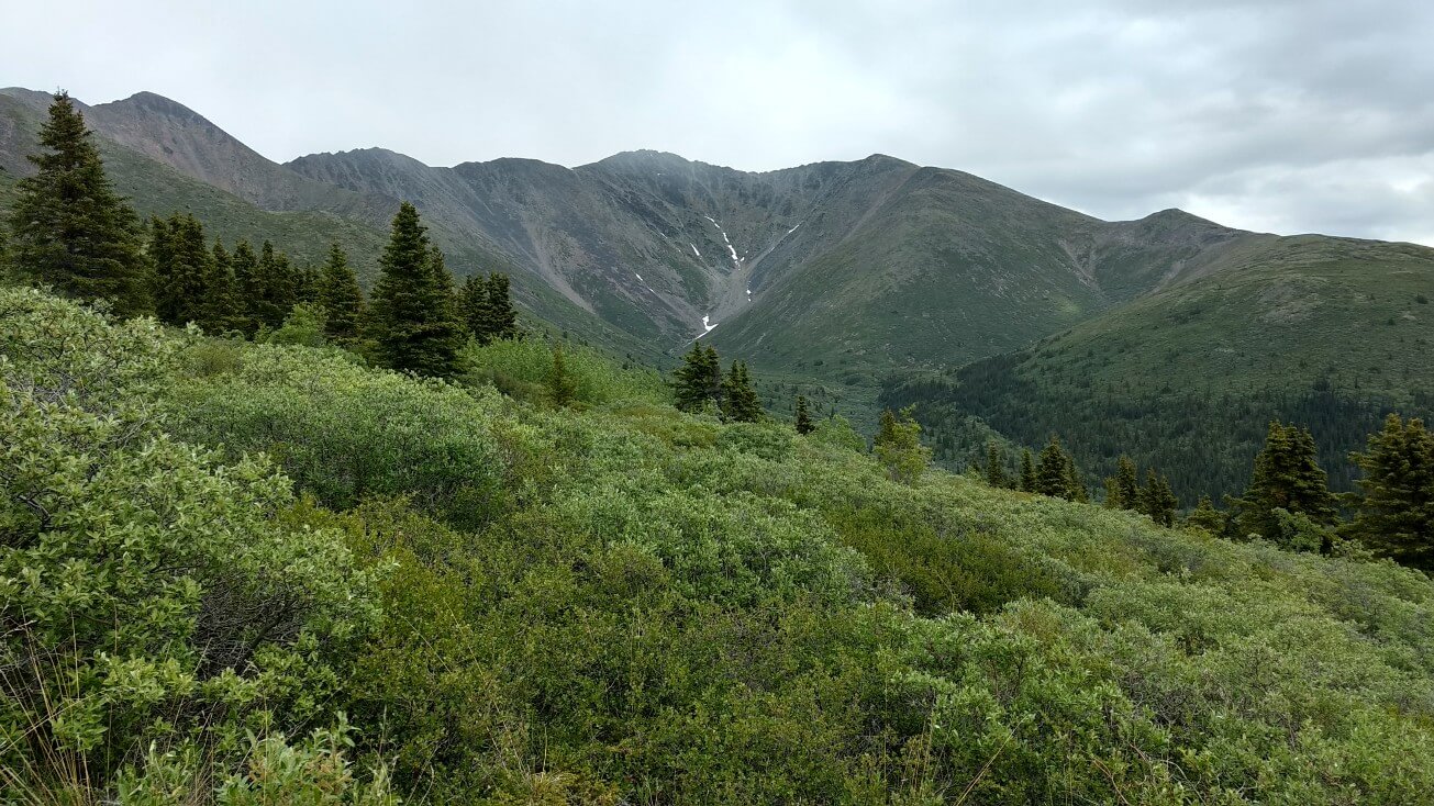 Le Mont lorne (on va sur la crête)