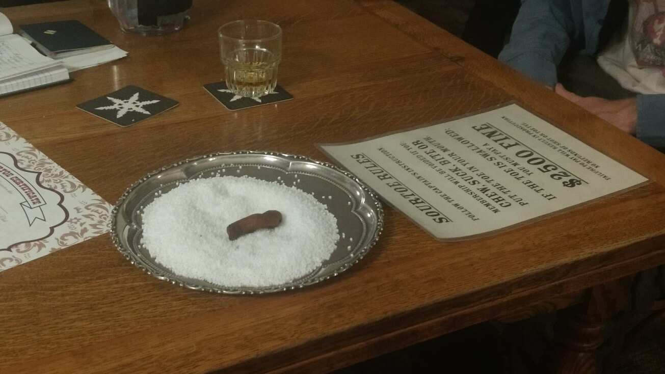 Sourtoe Cocktail