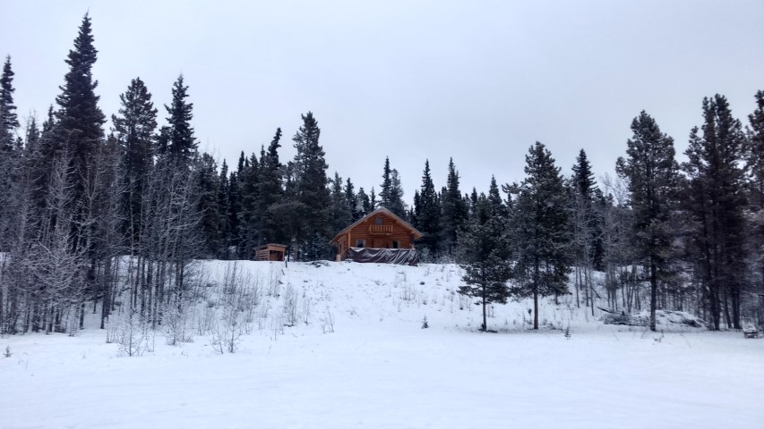 La cabine de Nathalie à Atlin