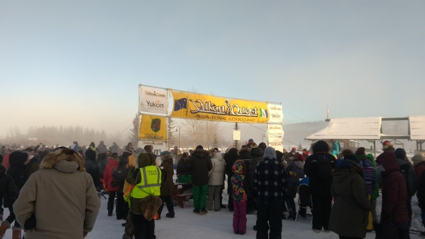 Départ de la Yukon Quest 300