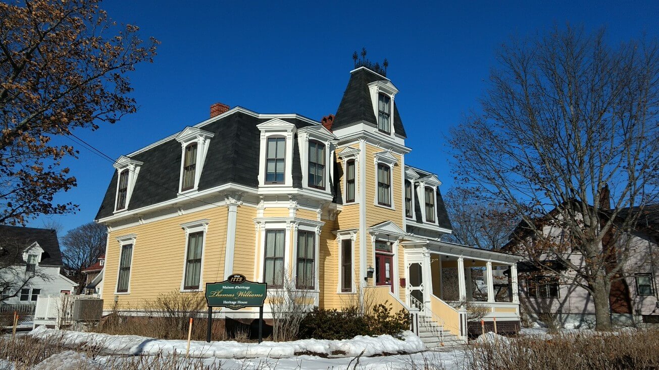 Maison Thomas Williams, la plus ancienne de Moncton
