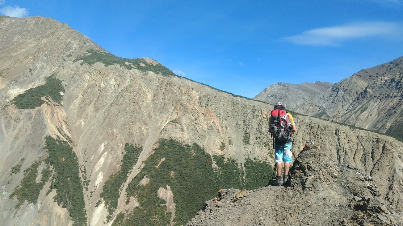 L’ascension vers le glacier