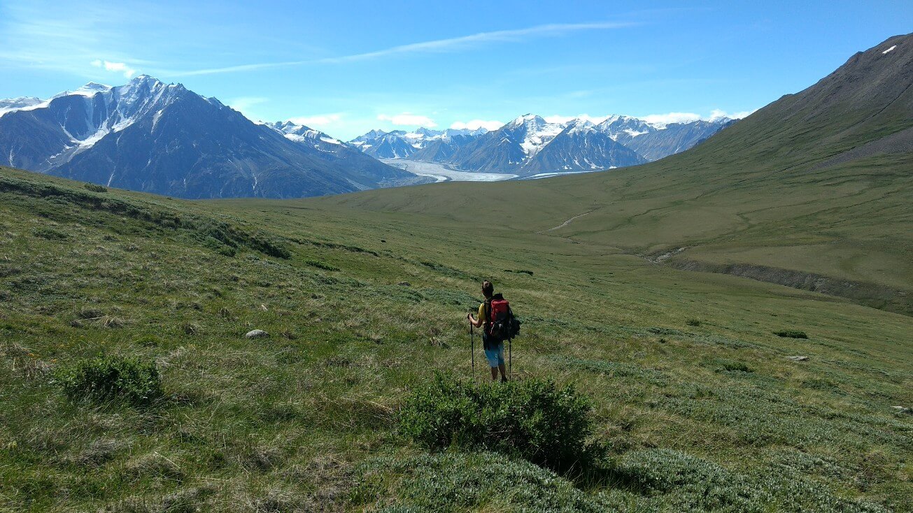 Le glacier apparait