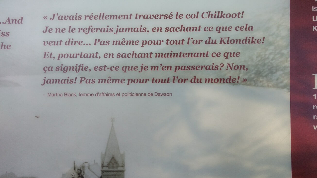 Arrivée à Bennett