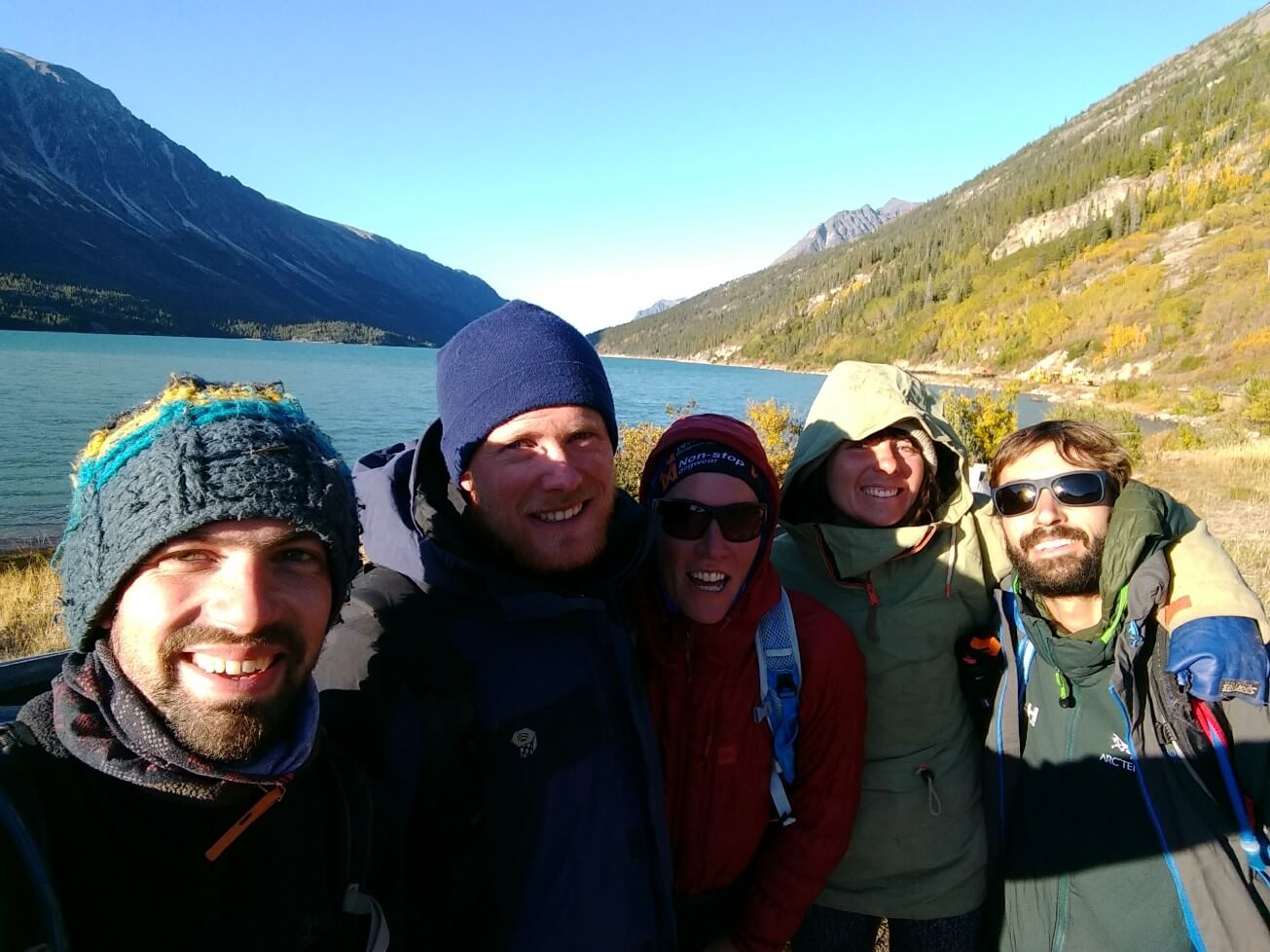 Moi, Magnus, Maren, Elaine et Arnaud