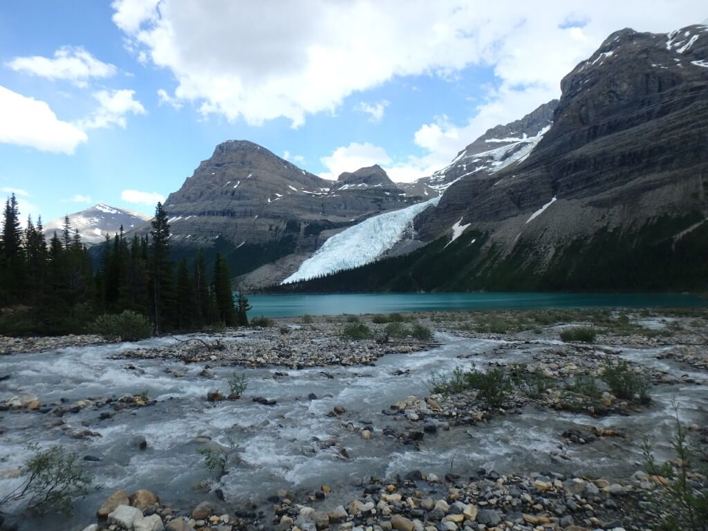 Berg Lake et son glacier