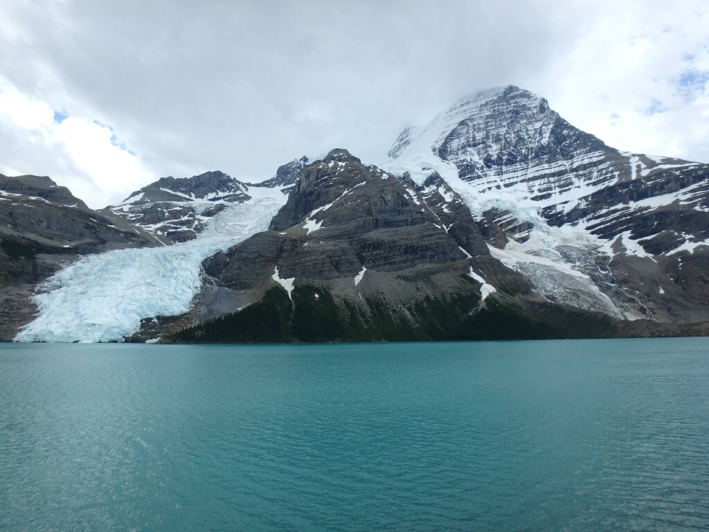 Berg Lake et son glacier