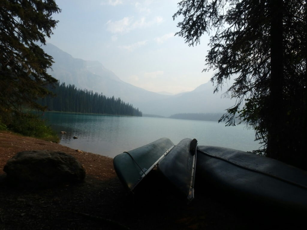 Emerald Lake enfumé