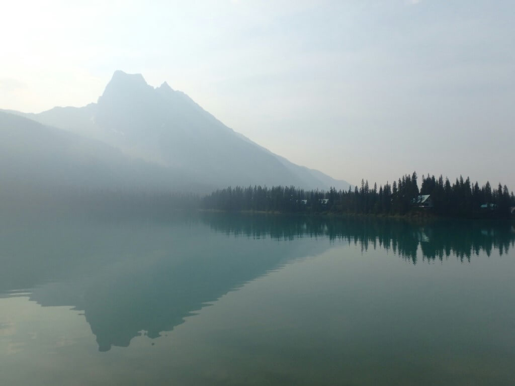 Emerald Lake enfumé