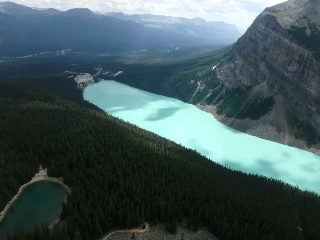 Lake Louise vue de Big Beehive