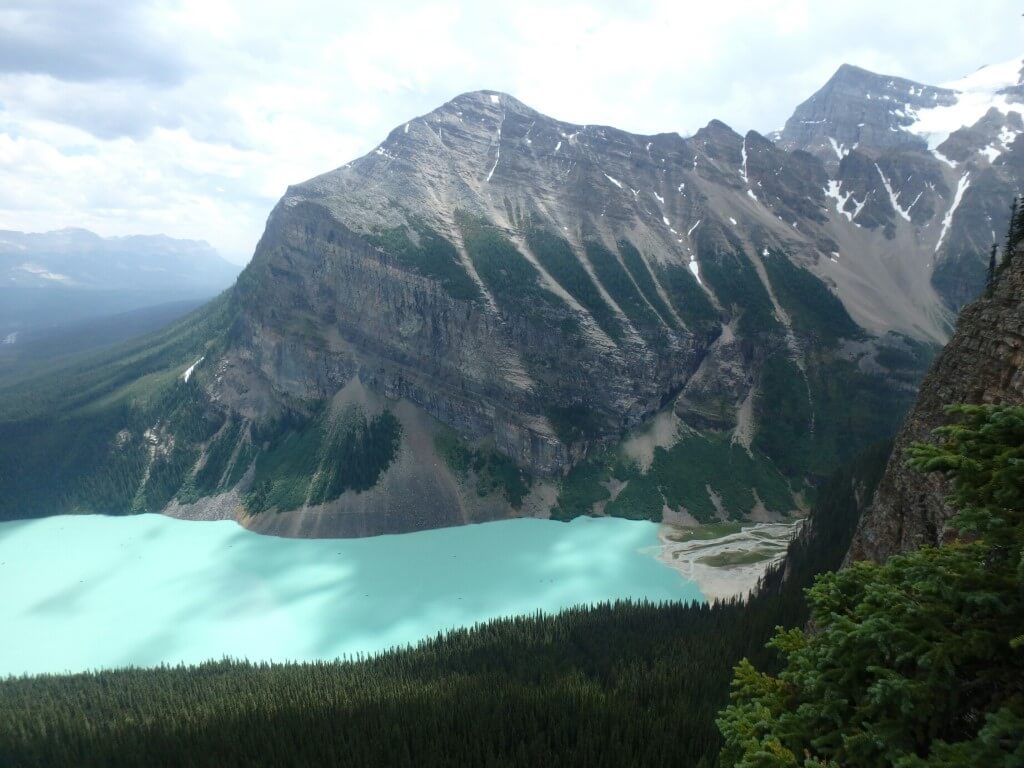 Lake Louise vue de Big Beehive