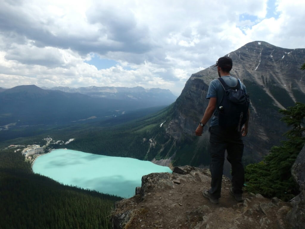 Lake Louise vue de Big Beehive