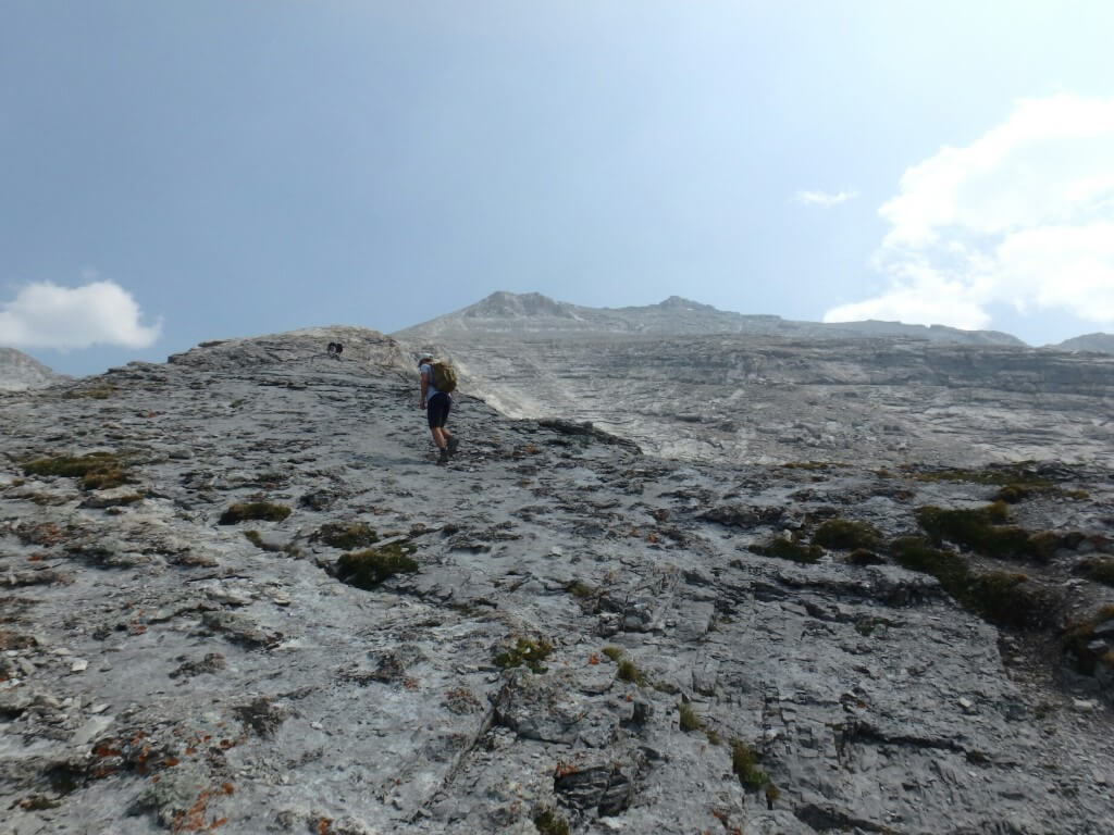 Montée vers le sommet