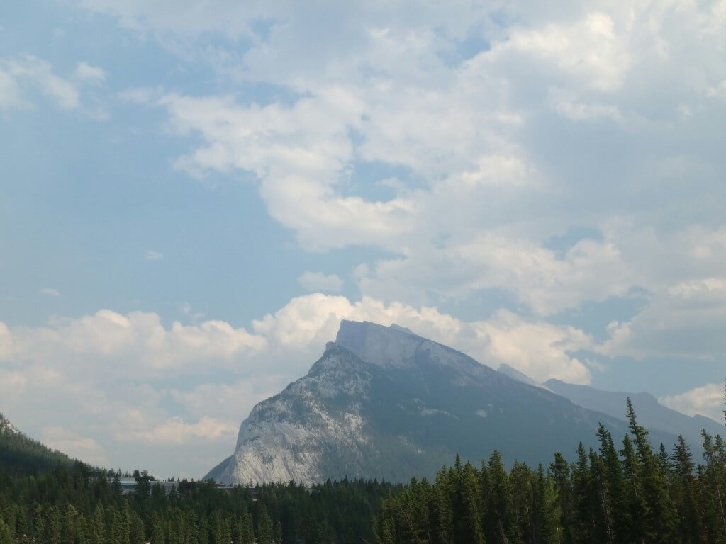 Mont Rundle (on va là haut)