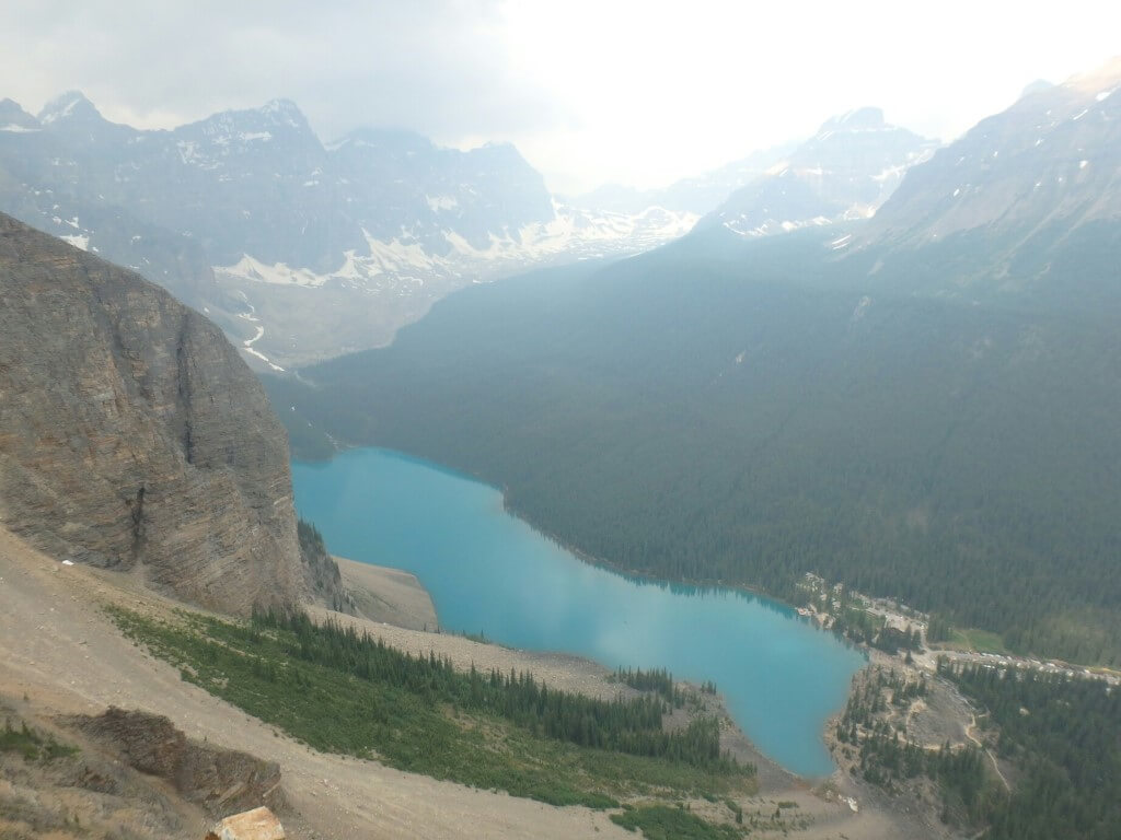 Vue du haut