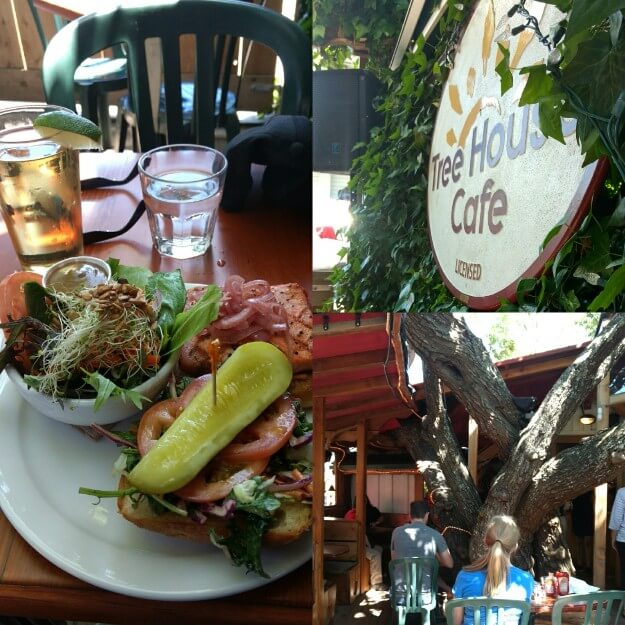 Sandwich au saumon et Cidre de la valley d’Okanagan