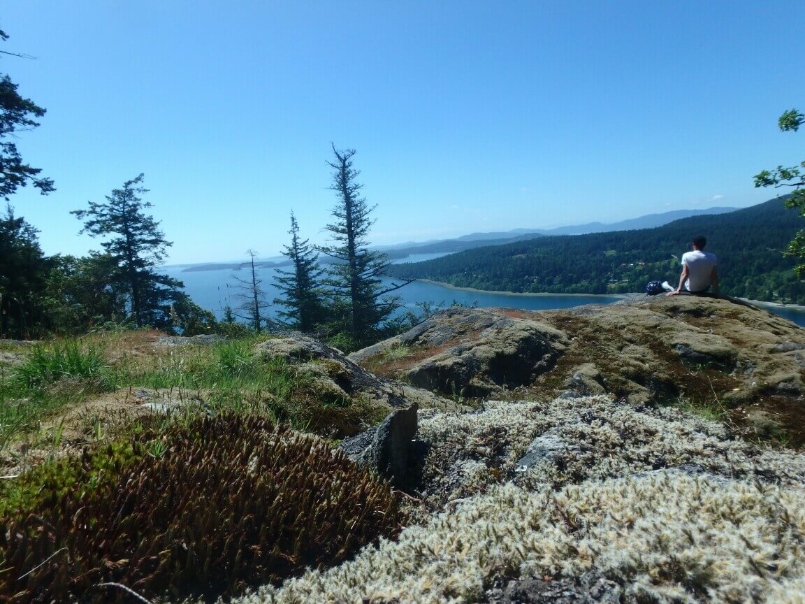 Vue de puis Reginald Hill Trail