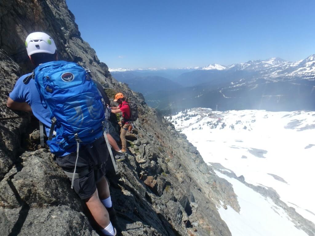 Via Ferrata à Whistler