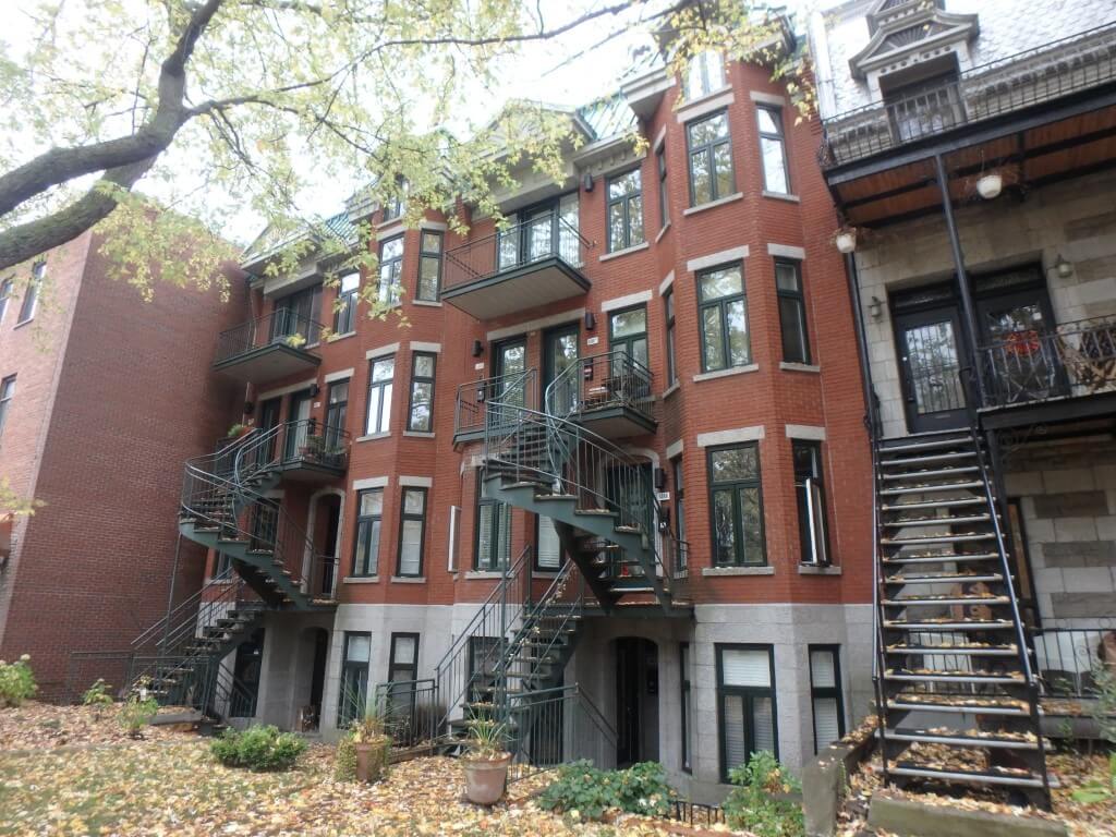 Maison typique de montréal