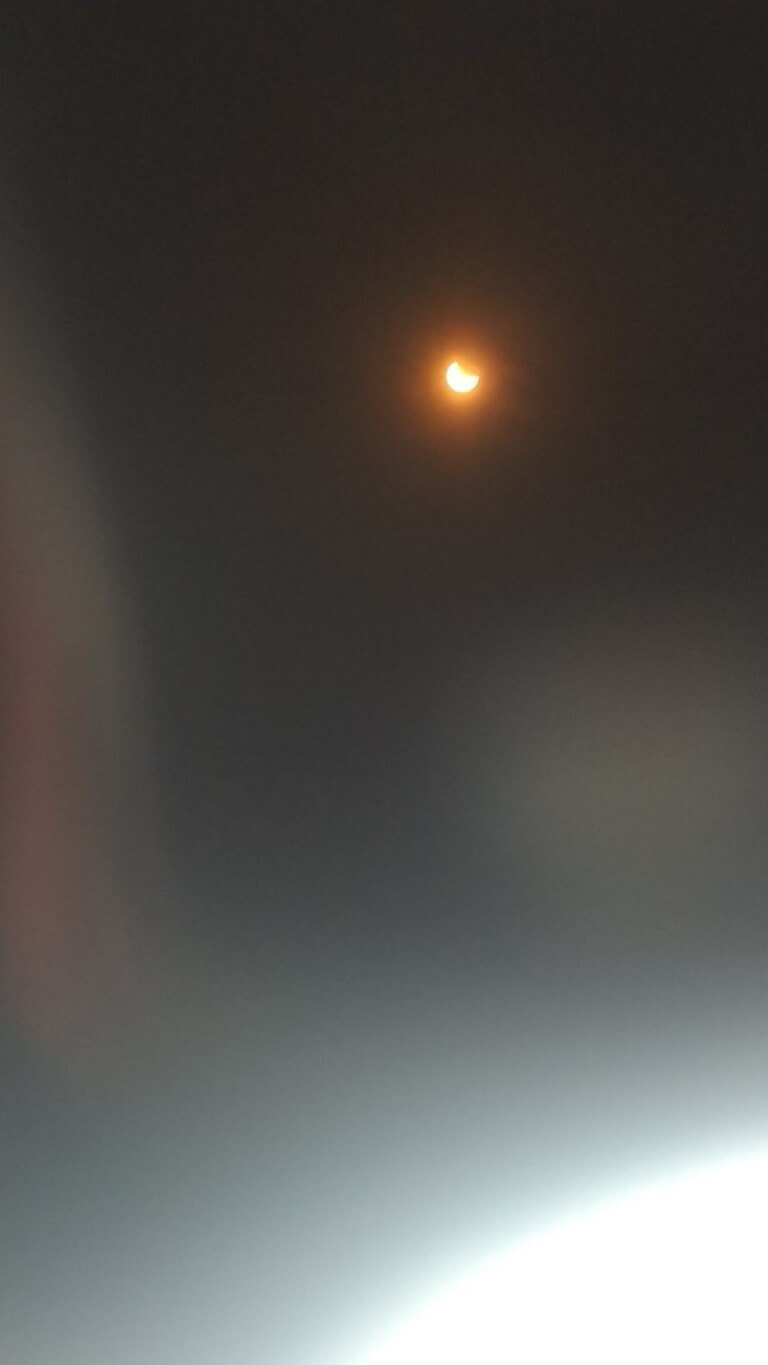 Eclipse solaire depuis Corvalis, WA