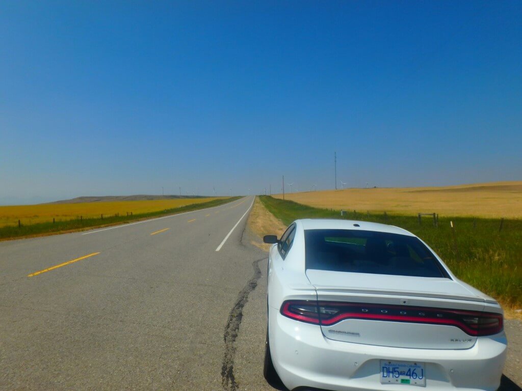 Sur la route vers Waterton Lake