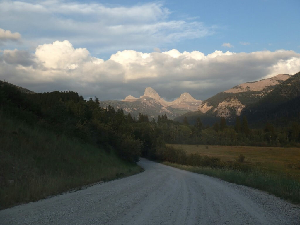 Grand Teton vu de derrière