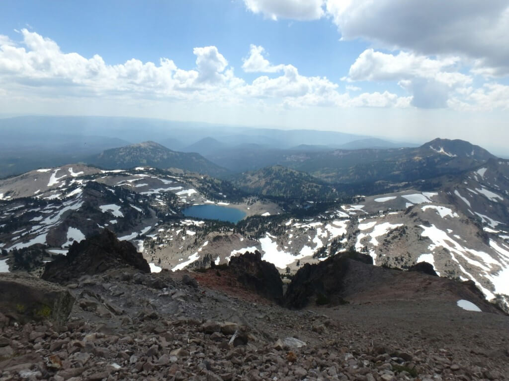 Helen Lake depuis Lassen Peak