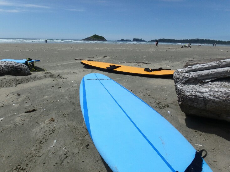 Surf à Long Beach, Tofino
