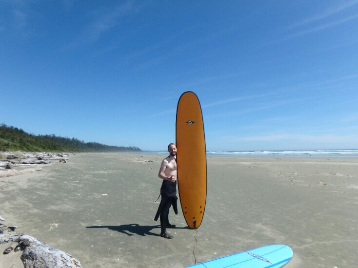 Surf à Long Beach, Tofino