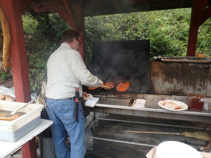 Saumon au BBQ