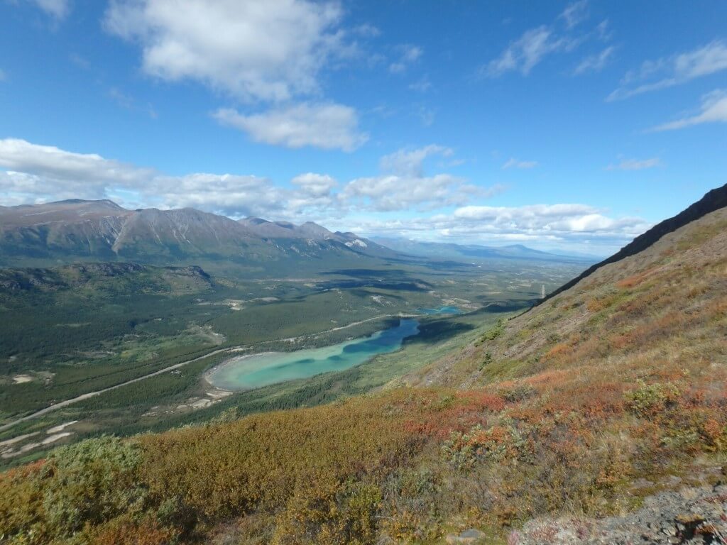Vue de Emerald Lake depuis Caribou Moutain