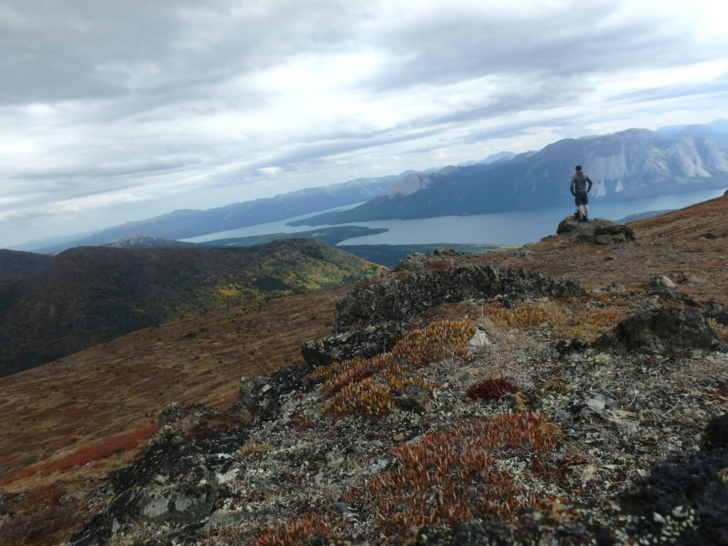 Au sommet de Nares Lake