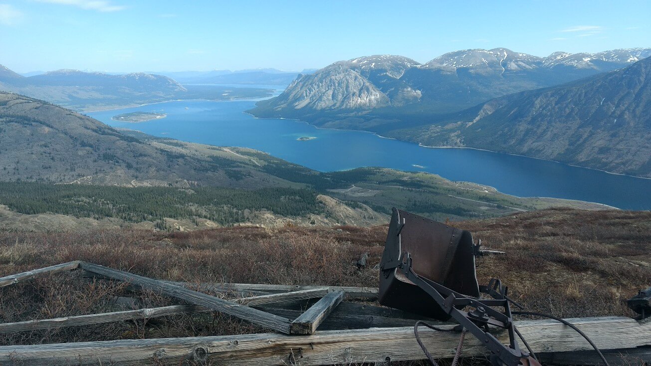 La vue depuis la randonnée Sam Mc Gee